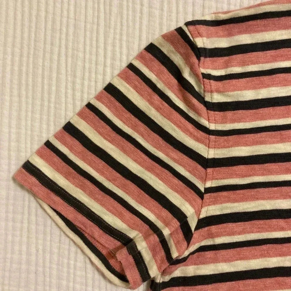Men's Tommy Hilfiger Short Sleeve Polo shirt XL Custom Fit Pink/Blue Striped - Picture 5 of 9